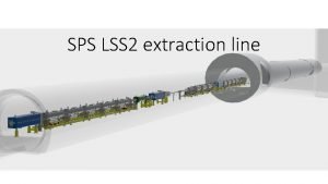 SPS LSS 2 extraction line Presentation overview LSS