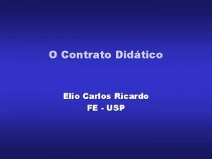 Elio carlos ricardo