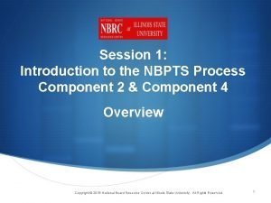 National board component 2 examples