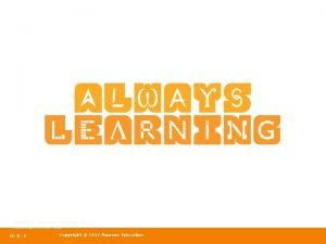 Copyright 2009 pearson education inc Copyright 2009 pearson education inc