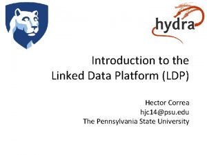 Linked data platform