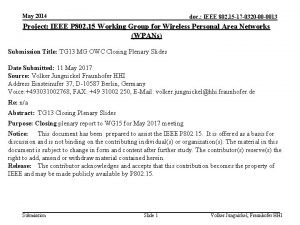 May 2014 doc IEEE 802 15 17 0320