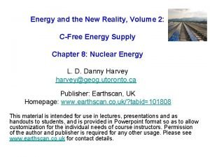 Energy and the New Reality Volume 2 CFree