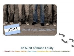 Toms shoes target market