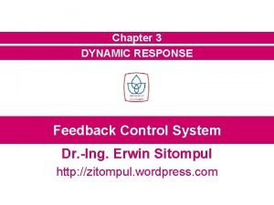 Dynamic response in control systems