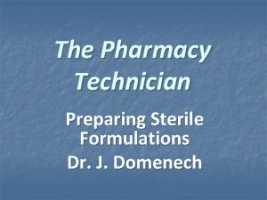 What is coring in pharmacy