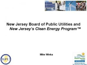 New Jersey Board of Public Utilities and New