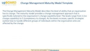 Cmmi change management Cmmi change management