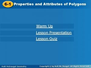 How do i classify polygons using their attributes