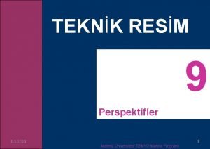 Eğik perspektif çeşitleri