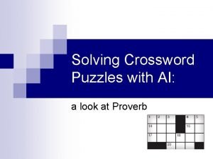 Proverb synonym crossword