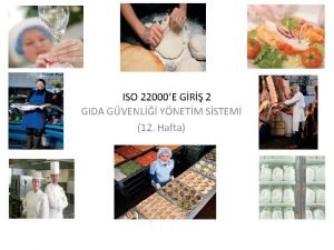 ISO 22000E GR 2 GIDA GVENL YNETM SSTEM