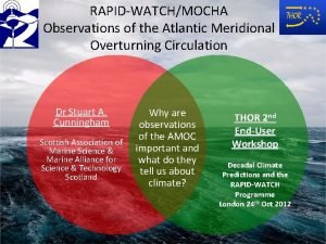 RAPIDWATCHMOCHA Observations of the Atlantic Meridional Overturning Circulation