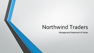 Northwind traders