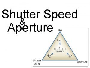 Shutter Speed Aperture Exposure Explained Overexposuretoo much light