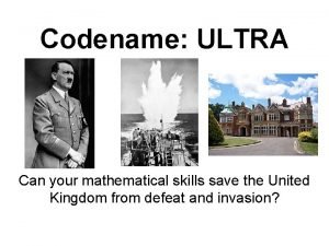 Codename ultra