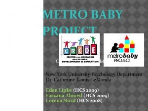 Episode the baby project
