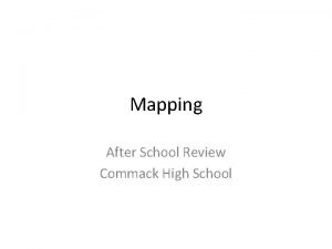 Commack high school map