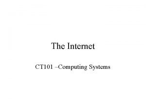 101 computing network