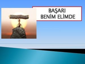 BAARI BENM ELMDE KELEBEK HKAYES Zamann birinde iki