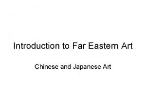 Far eastern art