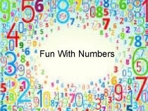 Fun With Numbers What day were you born