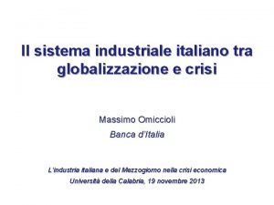 Globalizzazione industriale