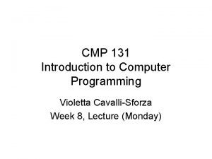 Violetta cavalli sforza