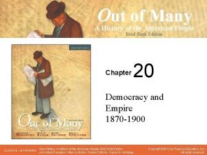 Out of Many A History of the American