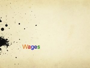 What is a wage