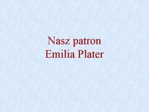 Patronka emilia Patronka emilia