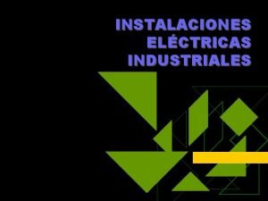 Instalaciones y sistemas industriales Instalaciones y sistemas industriales