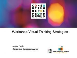 Workshop visual thinking