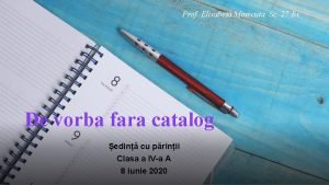 Prof Elisabeta Minecuta Sc 27 Bv De vorba