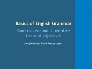 Syllables english grammar