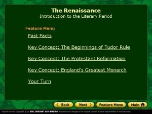The renaissance introduction to the renaissance answer key
