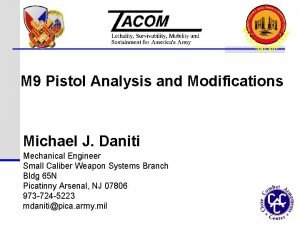 Pistol analysis