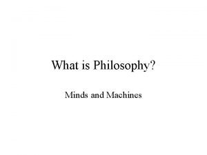 Philosophy definition