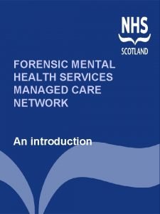 Forensic network scotland