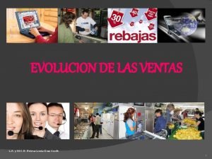 Evolución de las ventas