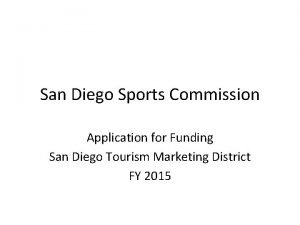 San diego sports commission