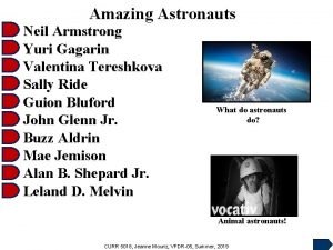Amazing Astronauts Neil Armstrong Yuri Gagarin Valentina Tereshkova