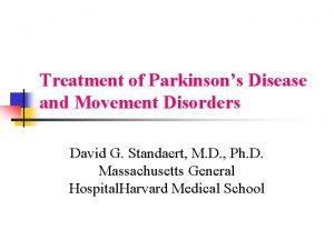 Parkinson's disease definition