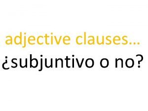 Adjective clauses ejemplos