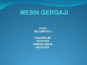 Bagian bagian mesin gergaji dan fungsinya