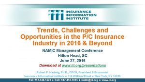 Trends Challenges and Opportunities in the PC Insurance