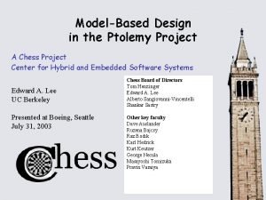 Ptolemy project