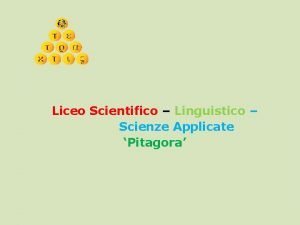 Liceo Scientifico Linguistico Scienze Applicate Pitagora PCTO 90