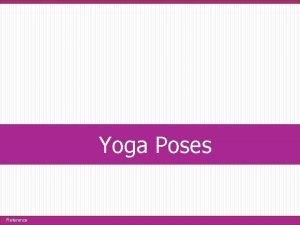 Yoga poses reference