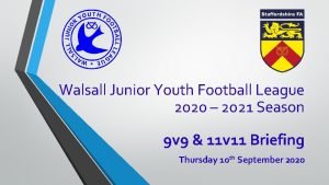 Walsall junior league under 15 Walsall junior league under 15